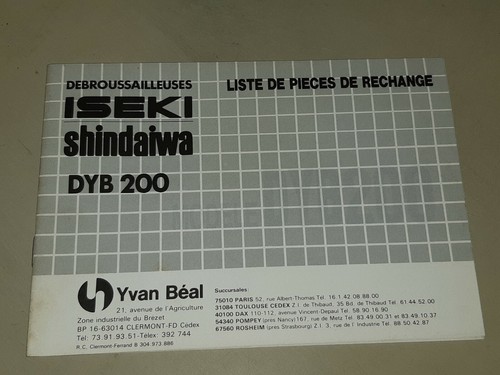 éclaté pieces - , de