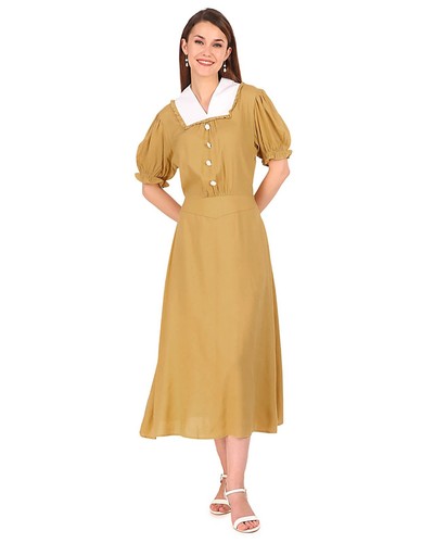Robe coloniale thanksgiving - robe,
