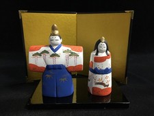 E1365 Japonais Céramique Hina