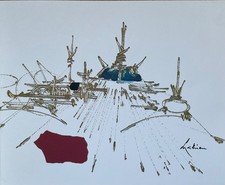 GEORGES MATHIEU GRANDE CARTE