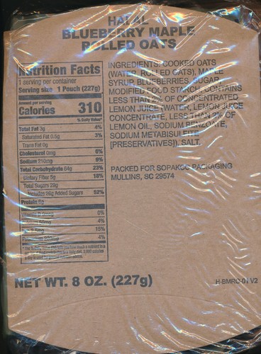 Port offert ration combat usa - port,
