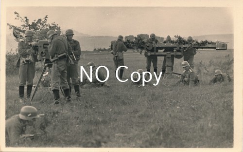 Photo wk2 flak geschütz - wk2,