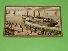 CHROMO 1900-1914 CHICOREE BELLE JARDINIERE BERIOT LILLE TRANSPORT PAQUEBOT