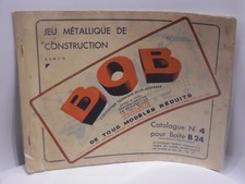 Catalogue jeu métallique de construction BOB – catalogue n°4 pour boite B24 –38p