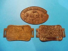 PLAQUE DE VELO TRES ANCIENNE