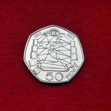 Great Britain : 50 pence 1993 - CEE UE