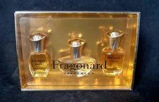 Coffret 3  miniatures parfums Fragonard 