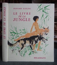 RUDYARD KIPLING-LE LIVRE DE LA JUNGLE-1970-ENFANTINA-ILLUSTRÉ DURAND-CARTONNAGE