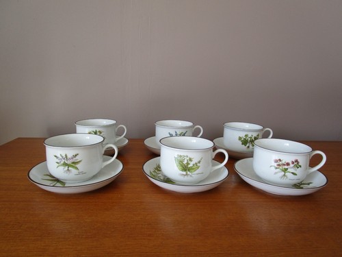 Tasses thé sous - 6,