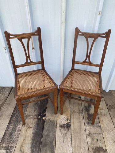 Paire chaise ancienne art - paire, de