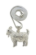 GOAT PENDANT & 24" 2mm BOX