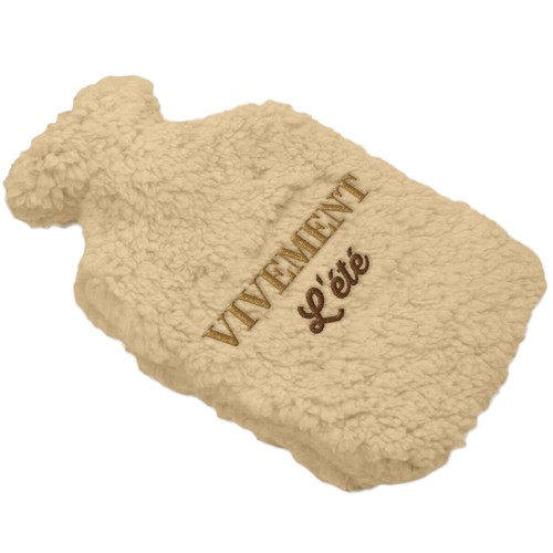 Bouillotte avec enveloppe - , en