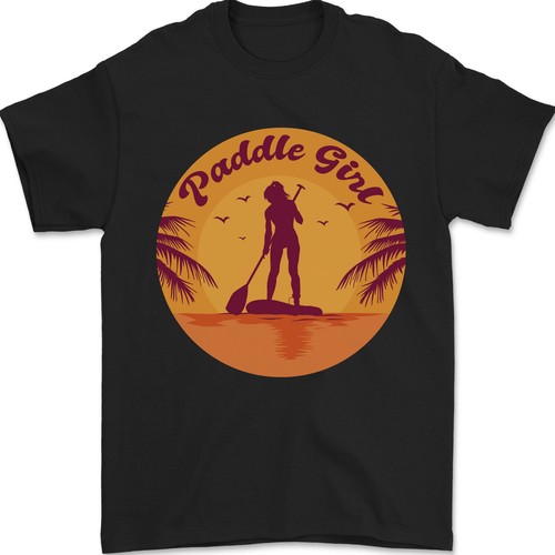 Paddle board fille - fille, t-shirt