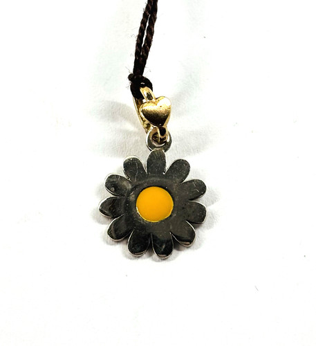 Pendentif rose 9k - pendentif, et