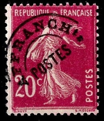 Préoblitéré semeuse - préoblitéré,