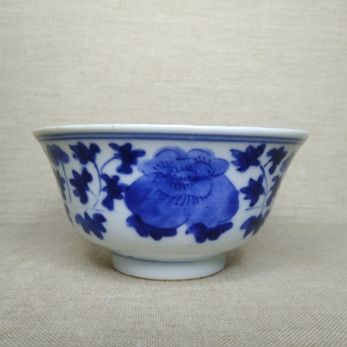 Antique chinese blue - chinese, white