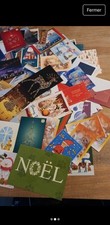 Lot 80 cartes Voeux Bonne Année et Noël 
