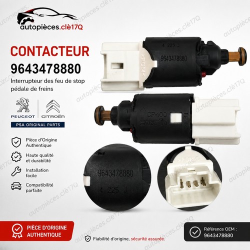 Contacteur feux stop bitron - feux,
