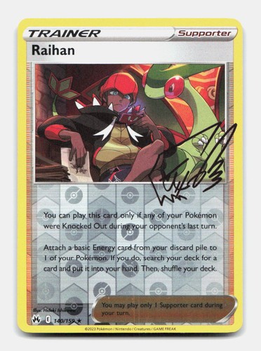 Raihan 140 159 rare crz - raihan,