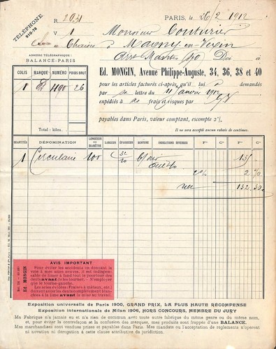 Paris mongin - (xi°), /