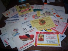 24/01 BUVARD -  "lot de 30 pieces" DIVERS