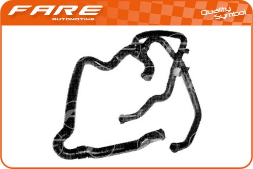 Durite radiateur fare - de,