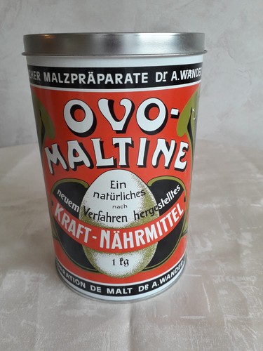 Boîte métal ovomaltine - métal,
