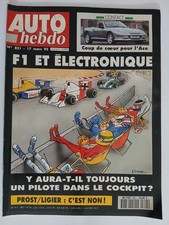 AUTO HEBDO N°821 17/3/1992