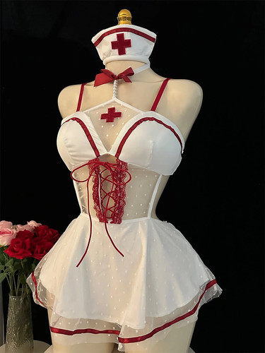 Sexy nurse costume - nurse, with