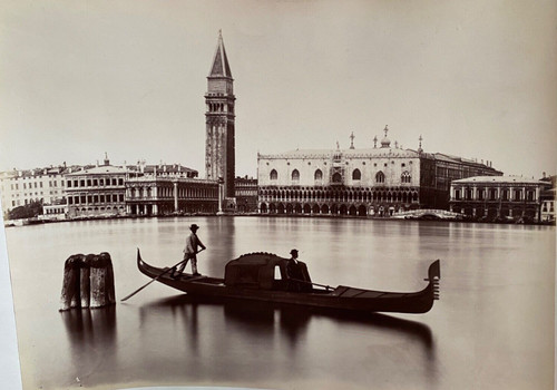 Photo venise vue la - photo,