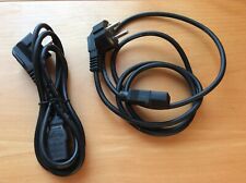 Lot de 2 cordons d'alimentation