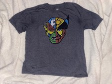 Marvel Comics T Shirt Grey