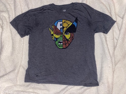 Marvel comics shirt - comics, grey