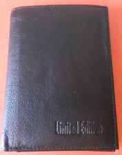 Portefeuille/porte-carte noir Limited Edition