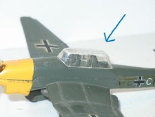 Dinky toys 1 verriére cockpit