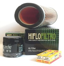 Service Kit Pour Triumph Bonneville 800 (2001 À 2004) Filtre & 2 X Bougie