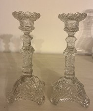 Portieux paire bougeoirs en - de,