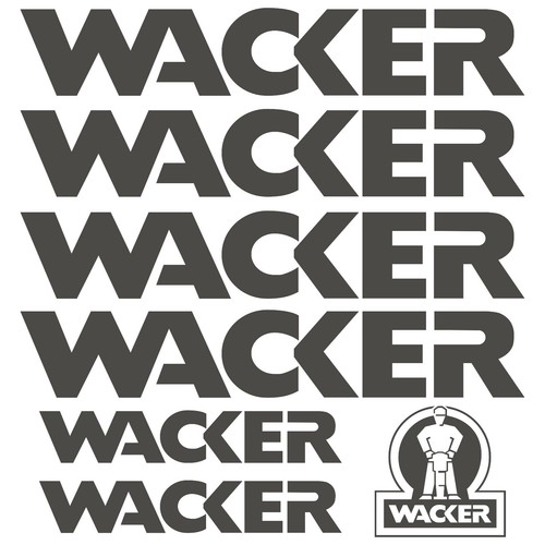 Wacker autocollant sticker - xl,