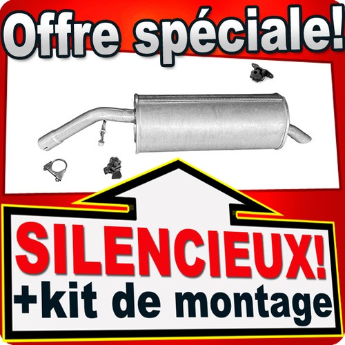 Silencieux arriere pour - silencieux,