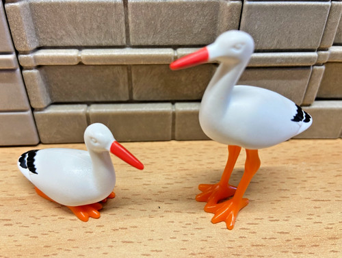 Playmobil animaux cigognes - animaux,