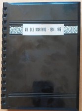 Vie des martyrs- 1914-1916. Georges Duhamel. Reliure Jotau 1922.