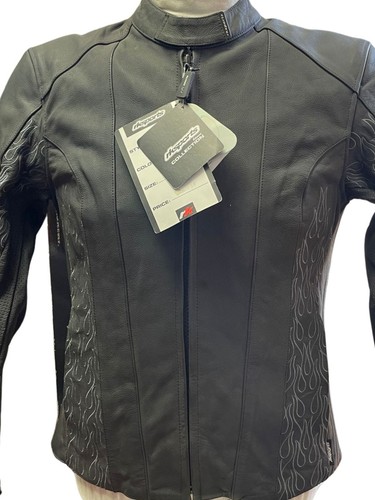 Veste moto cuir de - en,
