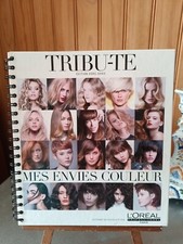 Livre coiffure mes envies couleurs de L'Oréal Paris. Edition hors série Tribu-te