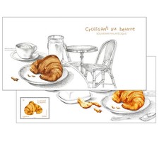 FRANCE 2025 BLOC SOUVENIR - CROISSANT AU BEURRE - Neuf sous blister ferme