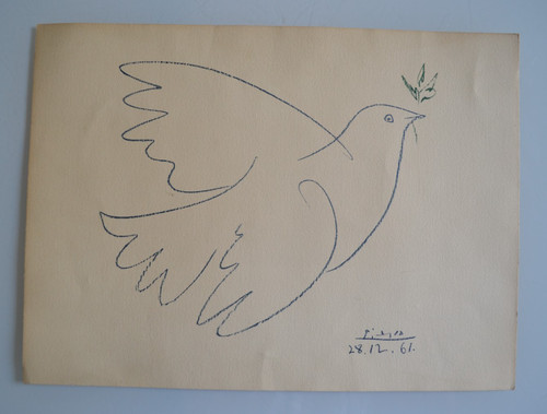Picasso lithographie originale - picasso,