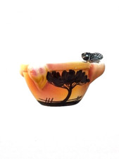 Bol Céramique Ancien signé Louis Sicard - Cigale sur Mortier