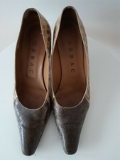 Chaussures à talon Peau de Python Femme Lorbac (Italie) Pointure 41 Talon 7 cm