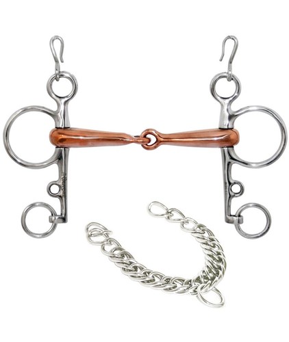 Pelham inox pieno snodato - in,