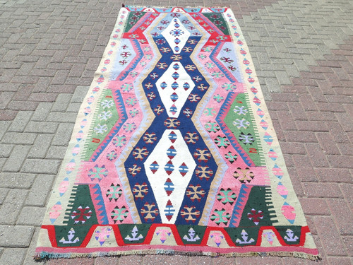 Tapis turc vintage - , kilim