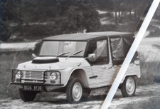 Photo Presse CITROEN MEHARI 4x4 Grand format 1979 ref CT74